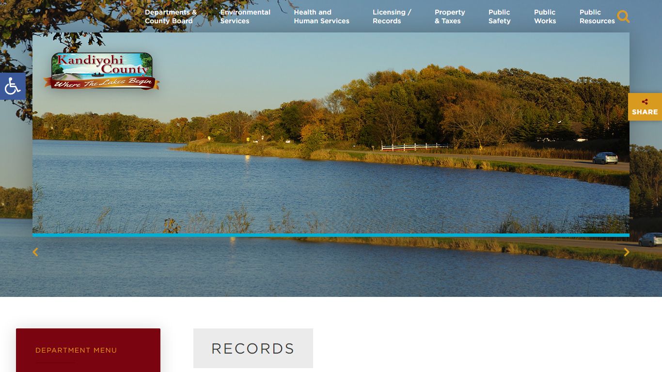 Welcome to Kandiyohi County, Minnesota